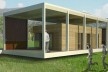 Módulo interno da habitação inserido no módulo de infraestrutura e cobertura do projeto MIA, coordenado por Roberto Bologna<br />Foto divulgação 