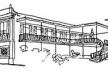 A casa do “velho portuga” com suas varandas sustentadas por perfis de ferro [Lucio Costa: sobre arquitetura. Centro de estudantes universitários de arquitetura, 1962, ]