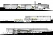 Concurso de Propostas Arquitetônicas para o SESC Guarulhos, cortes. Escritório Biselli & Katchborian<br />Desenho divulgação 