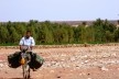 Vale irrigado com o cultivo de alfafa em Aït Benhaddou<br />Foto Kauê Felipe Paiva 