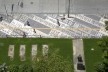 Paraler, vista aérea a partir da biblioteca Mário de Andrade. Regina Silveira<br />Foto Bruna Goldberger 