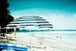 Guarda-sol na praia de Esterillos, Esterillos, Costa Rica<br />Foto Junia Mortimer 