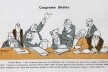 Charge da revista Careta sobre a despreocupação das autoridades de saúde [<i>Careta</i>, ed.539, 1918.]