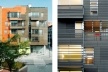 Vista externa frontal e detalhe da fachada<br />Foto Jose Hevia 