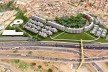 Projeto alternativo para o programa “Minha Casa, Minha Vida”, simulação em computação gráfica. Arquiteto João Filgueiras Lima, Lelé<br />Imagem divulgação 