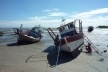 Praia da Reguenguela na maré baixa, Ceará<br />Foto José Albano 