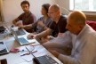 César Jordão, Ana Paula Koury, Abilio Guerra and Roberto Segre<br />Foto Silvana Romano Santos 