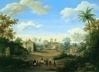 Igreja de São Cosme e São Damião e o Monastério Franciscano em Iguaraçú, Franz Post<br />Acervo Museu Thyssen-Bornemisza 