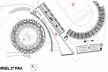 Legenda: 1. GJA – Ginásio Geraldo José de Almeida; 2. ICM – Estádio "Ícaro de Castro Melo"; 3. Centro de imprensa; 4. Tribuna de imprensa; 5. Quadras de Tênis.<br />Imagem dos autores do projeto 