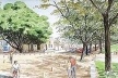 Largo dos Pescadores - perspectiva<br />Imagem dos autores do projeto 