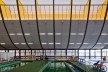 Sarah Brasília Lago Norte, piscina interna, Brasília DF<br />Foto Nelson Kon  [LIMA, João Filgueiras (Lelé). "Arquitetura - uma experiência na área da saúde"]