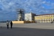 A Praça do Comércio com a estátua de D. José I, apontando para o Tejo, Lisboa<br />Foto Juliano Carlos Cecílio Batista Oliveira 