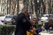 Artistas de rua apresentando-se no Passeio do Prado<br />Foto Ana Paula Spolon 