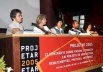 Fernanda Magalhães, Nirce, Gleice Elali, Leonardo Bittencourt e Eneida Mendonça