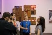 Exposição Projeto Imóvel, ao fundo, obra de Gustavo Godoy<br />Foto Frans Kemper 