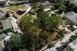 Praça Victor Civita - Museu Aberto da Sustentabilidade, vista aérea, São Paulo. Levisky Arquitetos Associados, 2008<br />Foto Nelson Kon 