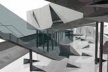 Perspectiva do término do percurso da sala de exposição permanente
  	  	 <br />Imagem dos autores do projeto 