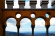 Panorama a partir do alto do Palácio da Pena, região de Sintra<br />Foto Anita Di Marco 