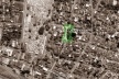 Vista aérea - Praça Carlos Gomes<br />Imagem dos autores do projeto 