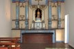 As paredes de taipa da antiga Igreja ficaramà mostra sob um piso de vidro no processo de reforma<br />Foto Victor Hugo Mori 