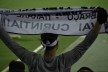 Torcida dentro do estádio de Yokohama<br />Foto Roberto Abramovich 