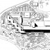 Implantação, Unidade Mães-Filhos e Urgência Geral, Hospital Norte, Marseille (por Groupe 6, 1991-1996) [FERMAND, C.. Les hôpitaux et les cliniques: architectures de la santé, Paris, Le Moniteur,]