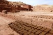 Produção de adobes em Aït Benhaddou<br />Foto Kauê Felipe Paiva 