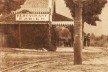 Chegada de um trem na estação da Cantareira, detalhe, c.1895<br />Foto divulgação  [Acervo pessoal]