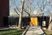 Kresge Chapel, acesso, Campus MIT, 1955. Arquiteto Eero Saarinen<br />Foto Klaus Chaves Alberto 