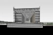 Caja Granada, corte, Granada, Andaluzia, Espanha, 2001. Arquiteto Alberto Campo Baeza<br />Modelo tridimensional Miguel Pastore Bernardi / Imagem Edson da Cunha Mahfuz 