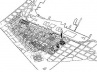 Proposta volumétrica para o Plano Phoenix nos arredores da Aguada, Montevideo. BTA Architects, Inc., Cambridge, Mass., EUA., 1997