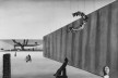 Fotomontagem da Pinacoteca do Museu à Beira do Oceano, projetado para a cidade de São Vicente, SP, 1951
