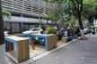 Parklet Padre João Manuel. Zoom, Contain It, H2C e Superlimão<br />Foto Sissy Eiko 