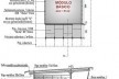 Módulo base – planta e elevação<br />Imagem dos autores do projeto 