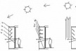 Fig. 18 – Comparación de la incidencia del sol estimada en los croquis incluidos en la memoria del proyecto y la realidad