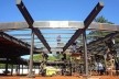Fundação Darcy Ribeiro. Estrutura do mezanino. Instituto Brasileiro de Tecnologia do Habitat, Arquiteto João Filgueiras Lima, Lelé. Brasília DF, Brasil, 2010