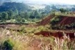 Há paisagens naturais de grande beleza no Distrito Federal. Esta foto mostra o vigor natural nas bordas da chapada da Contagem, a alguns quilômetros do Plano Piloto, e a devastação das obras do condomínio "Morada dos Nobres" – visível desde o Palácio do B [Acervo da urbanista Cecília Juno Malagutti]