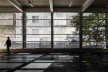 Centro Universitário Maria Antônia, espaço expositivo do edifício Joaquim Nabuco, São Paulo SP. Arquitetos Cristiane Muniz, Fábio Valentim, Fernanda Barbara e Fernando Viégas / Una Arquitetos<br />Foto Nelson Kon 