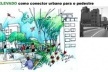 O Eco-elevado como conector urbano para o pedestre<br />Imagem do autor do projeto 
