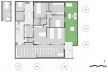 Wikilab Coworking, planta baixa com configuração de auditório de 60 pessoas, São Carlos, 2016. Arquiteto José Calijuri Hamra<br />Imagem divulgação 