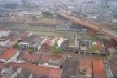 Vista aérea do bairro - de costas para a estação<br />Imagem dos autores do projeto 