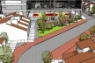Perspectiva da praça central

<br />Imagem dos autores do projeto 