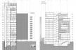 Sesc 24 de Maio, corte C, transversal à rua D. José de Barros; corte D, transversal à rua 24 de Maio, Paulo Mendes da Rocha + MMBB Arquitetos, São Paulo<br />Imagem divulgação 
