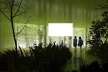 Concurso Internacional para Projeto Arquitetônico do Museu Exploratório de Ciências da Unicamp, vista ilustrativa do interior dos “cubos”, parte das áreas de exposição com controle de iluminação, ventilação e acesso a, menção honrosa. Arquitetos Alessandr<br />Imagem equipe 