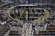 Contaminações, patrimônio visto através de gradil metálico, parte do Coliseu<br />Foto Fabio José Martins de Lima 