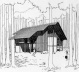 Residência Roberto Schuster, Manaus, 1978, Arquiteto Severiano Porto<br />Desenho do arquiteto 