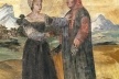 Laura di Sade e Francesco Petrarca (c. 14-19)<br />Autor anônimo  [Wikimedia Commons]