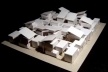 Maquete – acoplamento de quatro módulos projetuais <br />Imagem dos autores do projeto 
