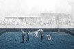 Spree river theatre, theatre simulation. Carlos M. Teixeira