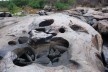 Foto 18 - Desgaste em forma de panelas que, às vezes superpostas, criam conjuntos inesperados e extremamente curiosos pela complexidade resultante